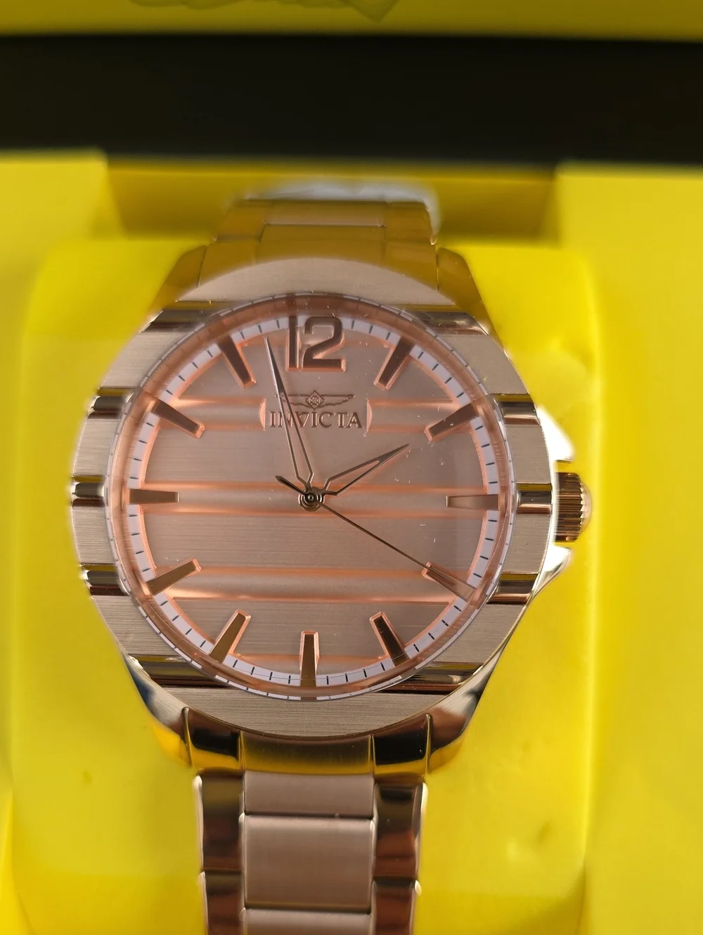749. Invicta Speedway Linaro Men's Watch - 43mm. Rose Gold (50332)